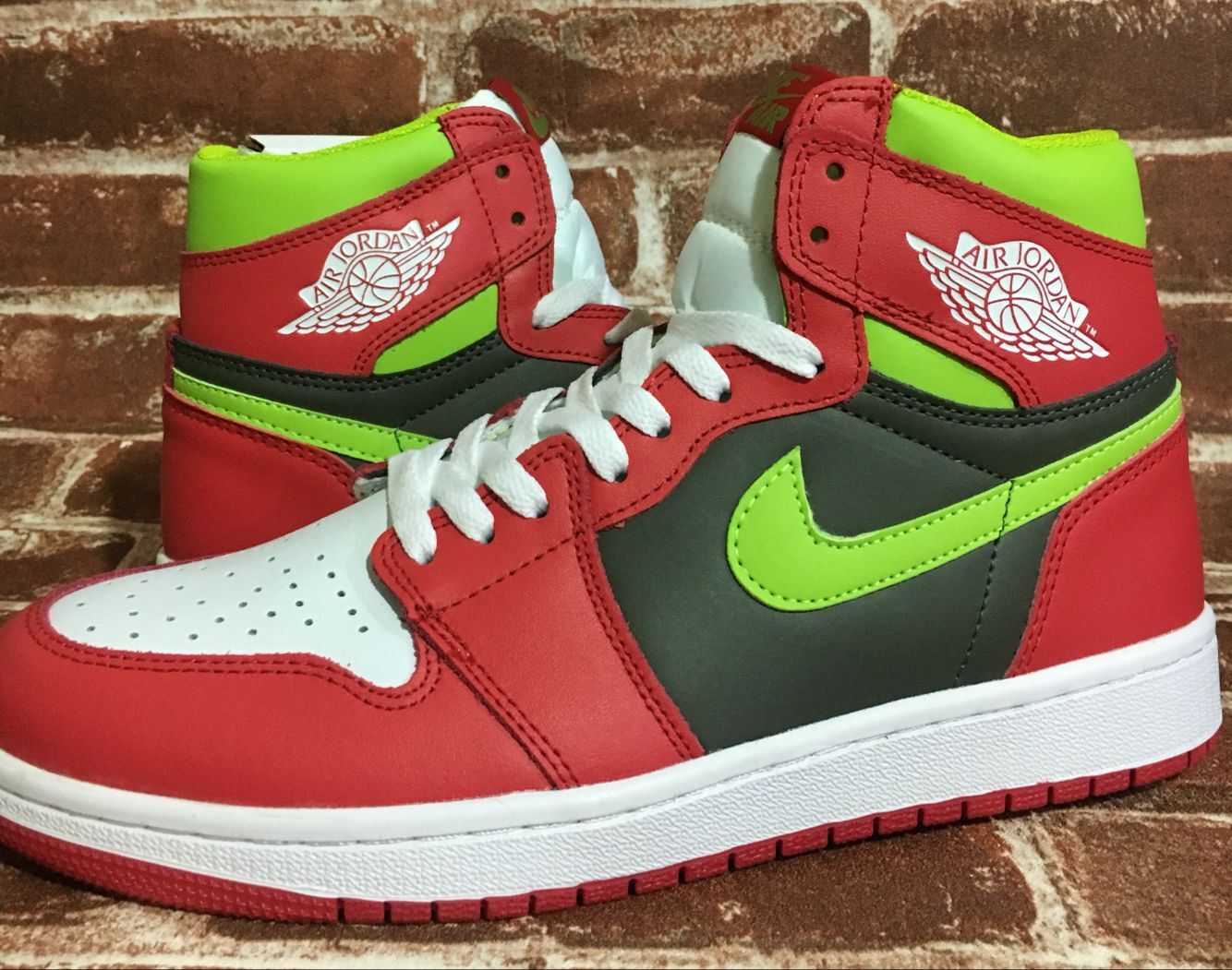 New Air Jordan 1 Christmas Paper Shoes